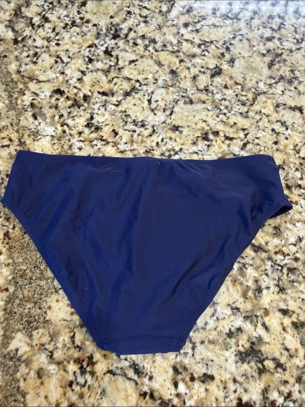 Ocean Blues Navy Strappy Bikini Bottom - Picture 3 of 3